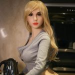 A feisty blonde teacher realistic lifelike doll 158cm Barbie (13)