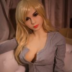 A feisty blonde teacher realistic lifelike doll 158cm Barbie (4)