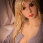 A feisty blonde teacher realistic lifelike doll 158cm Barbie (6)