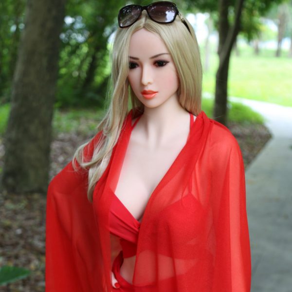 Big Boob Lifelike Red Most Realistic Sex Doll 165cm Celina