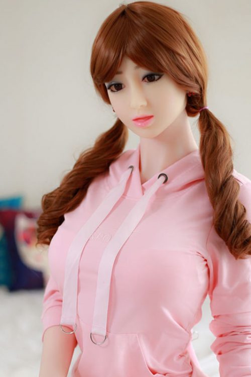 Curly Hair Beautiful Full Size Adult Sexual Pleasure Love Doll 158cm Nicky (8)